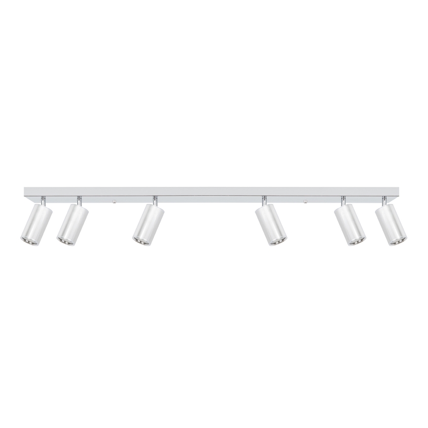 Brilagi - Bathroom spotlight SELE 6xGU10/30W/230V IP44 shiny chrome