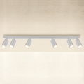 Brilagi - Bathroom spotlight SELE 6xGU10/30W/230V IP44 silver