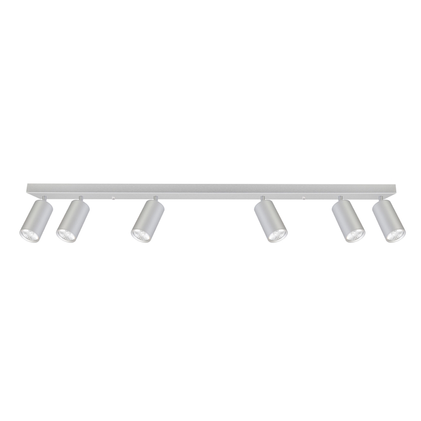 Brilagi - Bathroom spotlight SELE 6xGU10/30W/230V IP44 silver