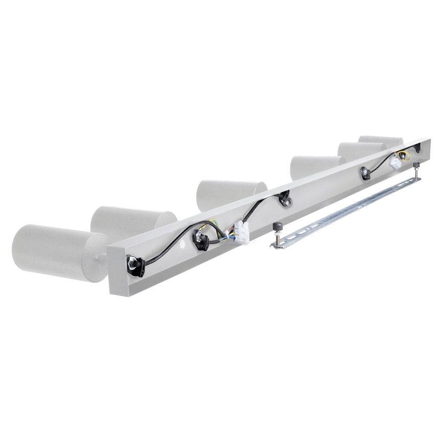 Brilagi - Bathroom spotlight SELE 6xGU10/30W/230V IP44 silver