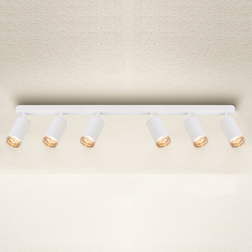 Brilagi - Bathroom spotlight SELE 6xGU10/30W/230V IP44 white
