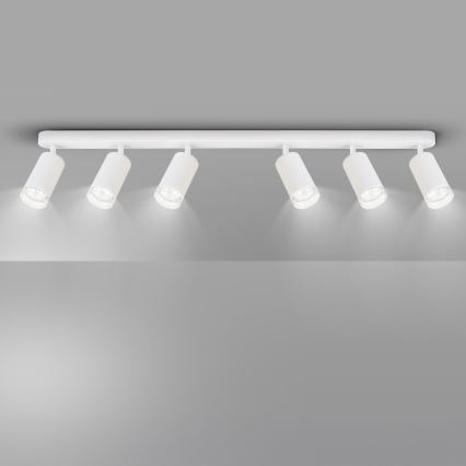 Brilagi - Bathroom spotlight SELE 6xGU10/30W/230V IP44 white
