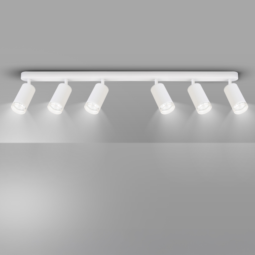 Brilagi - Bathroom spotlight SELE 6xGU10/30W/230V IP44 white