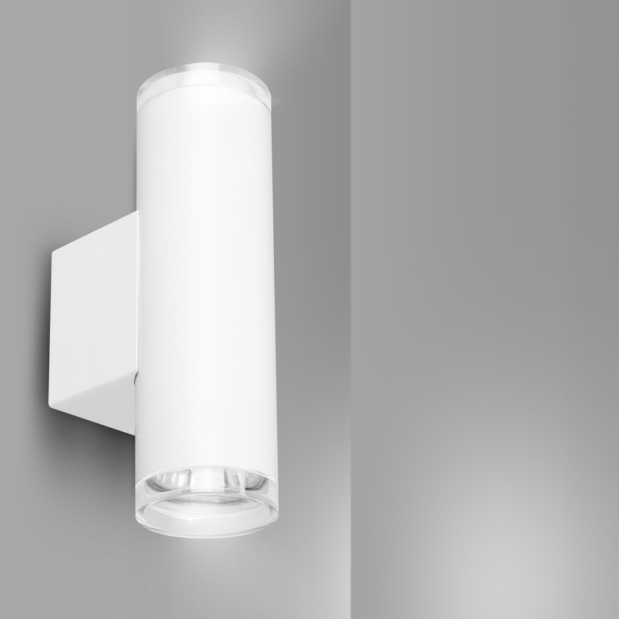 Brilagi - SELE AQUA Bathroom Wall Spotlight 2x GU10/30W/230V IP44, White