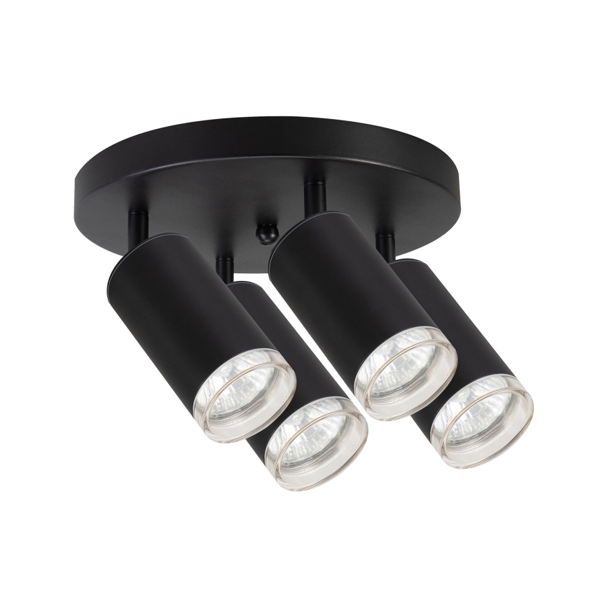 Brilagi - Bathroom spotlight SELE AQUA 4xGU10/30W/230V IP44 black