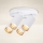 Brilagi - Bathroom spotlight SELE AQUA 4xGU10/30W/230V IP44 white