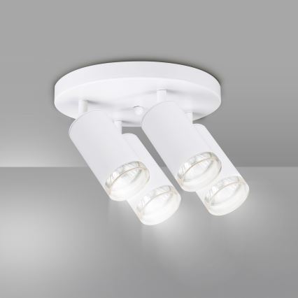 Brilagi - Bathroom spotlight SELE AQUA 4xGU10/30W/230V IP44 white