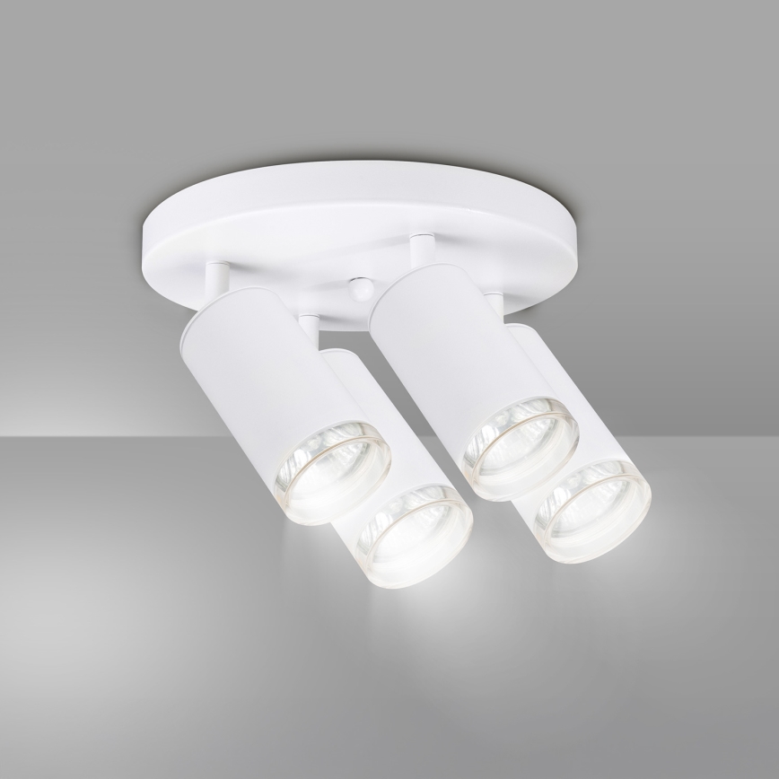 Brilagi - Bathroom spotlight SELE AQUA 4xGU10/30W/230V IP44 white