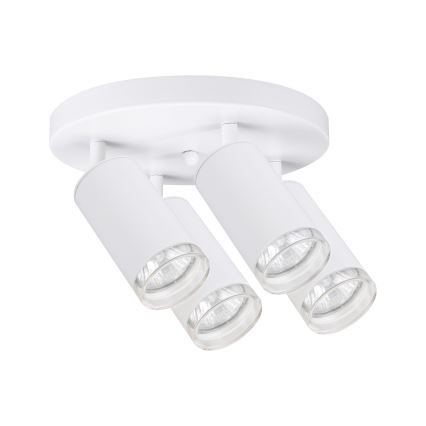 Brilagi - Bathroom spotlight SELE AQUA 4xGU10/30W/230V IP44 white