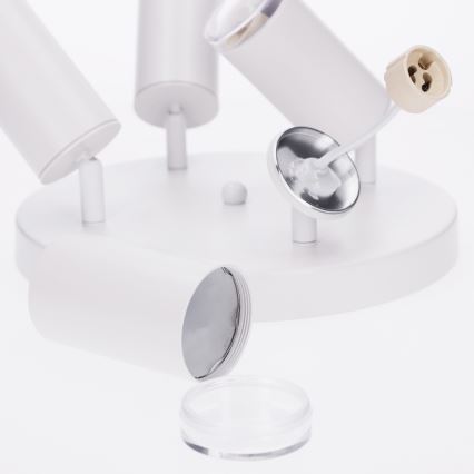Brilagi - Bathroom spotlight SELE AQUA 4xGU10/30W/230V IP44 white