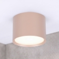BRILAGI - Bathroom spotlight SMOOTH 1xGX53/15W/230V 60x82 mm beige IP54