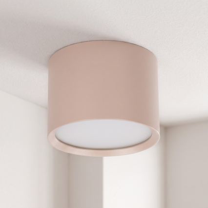 BRILAGI - Bathroom spotlight SMOOTH 1xGX53/15W/230V 60x82 mm beige IP54