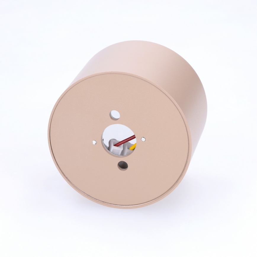 BRILAGI - Bathroom spotlight SMOOTH 1xGX53/15W/230V 60x82 mm beige IP54