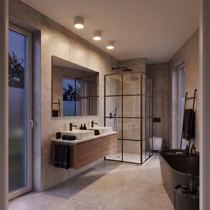 BRILAGI - Bathroom spotlight SMOOTH 1xGX53/15W/230V 60x82 mm white IP54