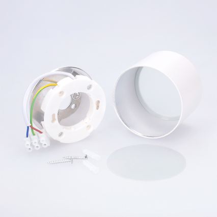 BRILAGI - Bathroom spotlight SMOOTH 1xGX53/15W/230V 60x82 mm white IP54