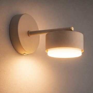 Brilagi - Beige wall lamp MONO 1xGX53/12W/230V