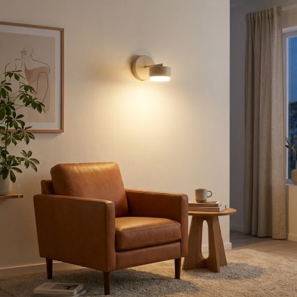 Brilagi - Beige wall lamp MONO 1xGX53/12W/230V