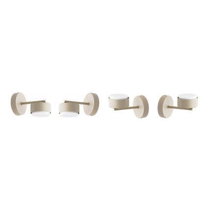 Brilagi - Beige wall lamp MONO 1xGX53/12W/230V