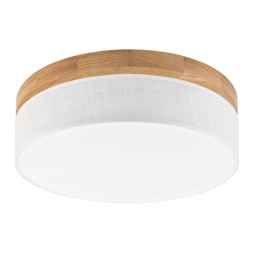 Brilagi - BELLADONNA LED Ceiling Light 36W/230V Ø 40 cm White/Oak