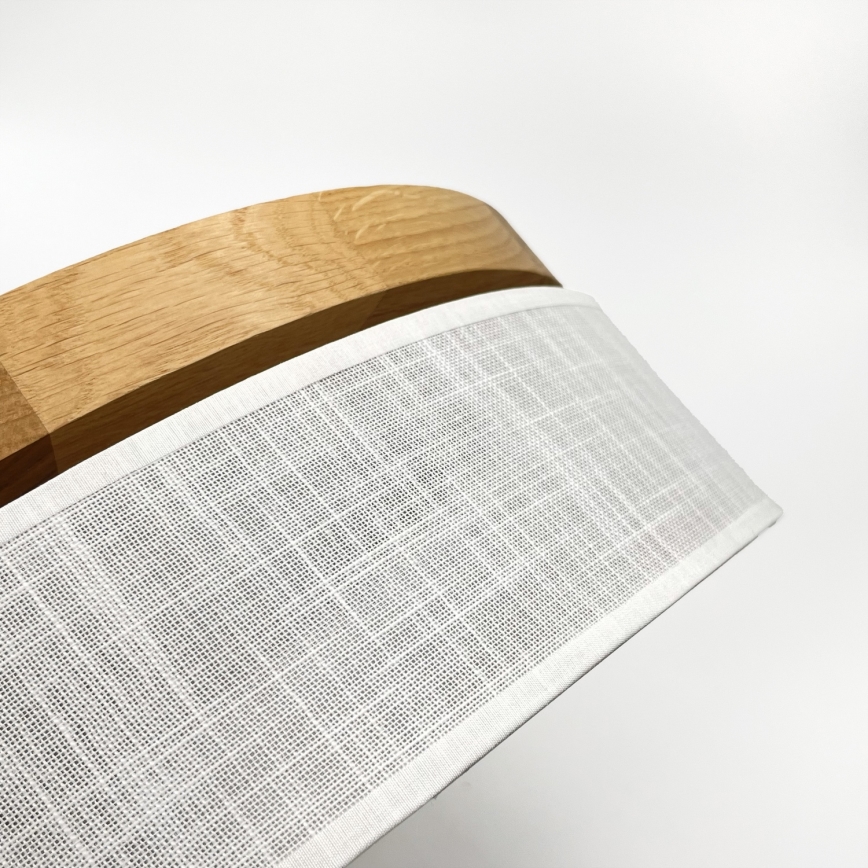 Brilagi - BELLADONNA LED Ceiling Light 36W/230V Ø 40 cm White/Oak