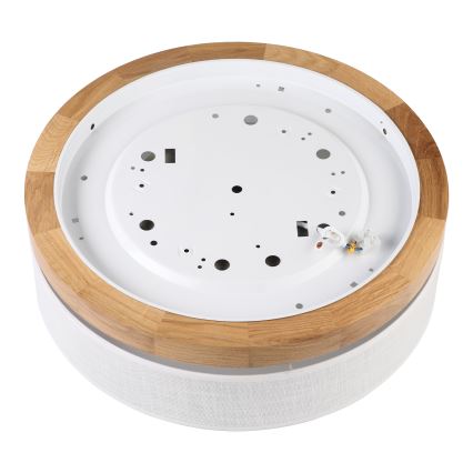Brilagi - BELLADONNA LED Ceiling Light 36W/230V Ø 40 cm White/Oak