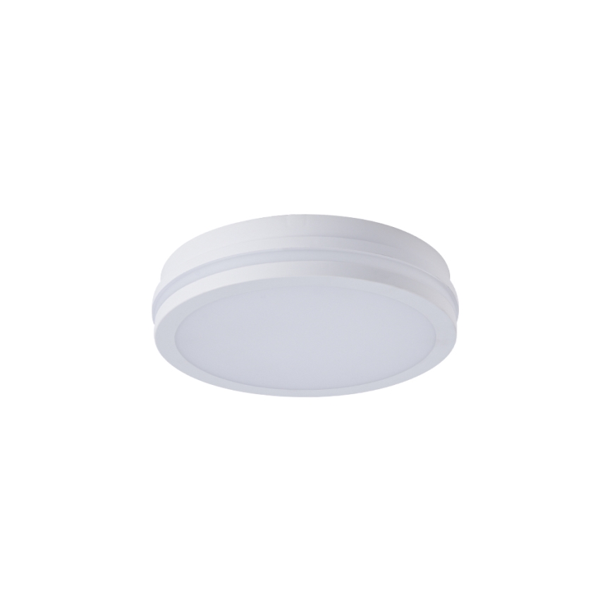 Brilagi - BENE LED Outdoor Ceiling Light with Integrated Sensor, 24W LED / 230V, Ø 26 cm, White, IP54