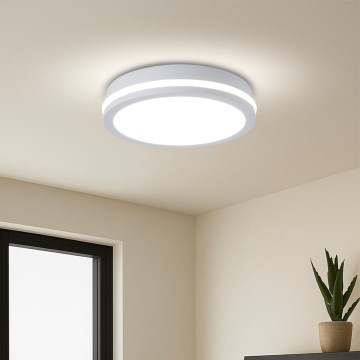Brilagi - BENE LED Outdoor Ceiling Light LED/24W/230V Ø 26 cm White IP54
