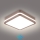 Brilagi - BENE LED Outdoor Ceiling Light with Sensor, 18W/230V, 21.5 x 21.5 cm, Brown, IP54