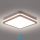 Brilagi - BENE LED Outdoor Ceiling Light with Sensor, LED/24W/230V, 26x26 cm, Brown, IP54