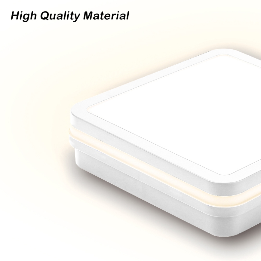 Brilagi - BENE LED Outdoor Light LED/18W/230V 22x22 cm White IP54