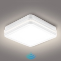 Brilagi - BENE LED Outdoor Light with Sensor LED/24W/230V 26x26 cm White IP54