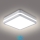 Brilagi - BENE LED Outdoor Luminaire with Sensor LED/24W/230V 26x26 cm White IP54