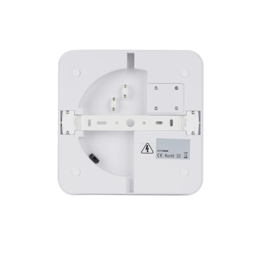 Brilagi - BENE LED Outdoor Luminaire with Sensor LED/24W/230V 26x26 cm White IP54