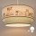 Brilagi - BOBO LED Children's Pendant Light on Cable, 1xE27/60W/230V, Ø 40 cm, White/Green/Animal Motifs