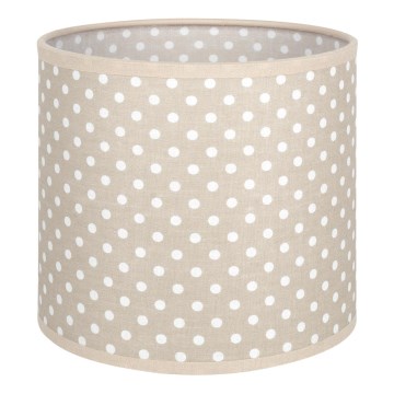 BRILAGI - BOBO Universal Lampshade E27 Ø 15 cm, Beige with Polka Dots