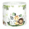 BRILAGI - BOBO Universal Lampshade E27 Ø 15 cm White/Green/Jungle