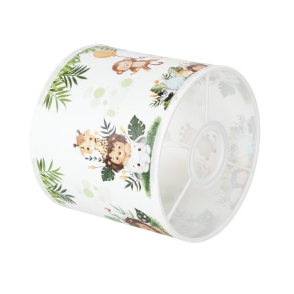 BRILAGI - BOBO Universal Lampshade E27 Ø 15 cm White/Green/Jungle