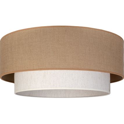 Brilagi - BOHO ECO LED Ceiling Light 1xE27/10W/230V, Ø 40 cm, beige/cream