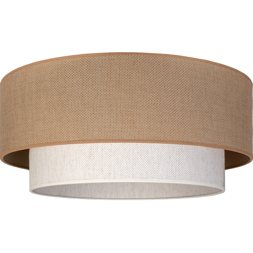 Brilagi - BOHO ECO LED Ceiling Light 1xE27/10W/230V, Ø 40 cm, beige/cream