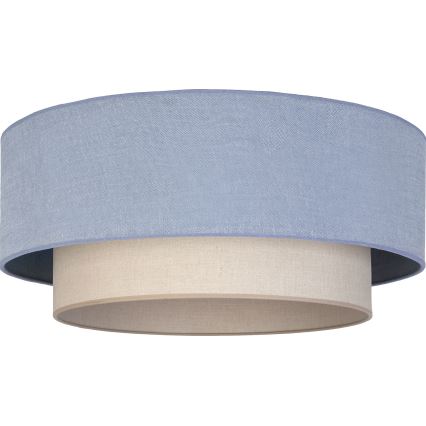 Brilagi - BOHO ECO LED Ceiling Light 1xE27/10W/230V Ø 40 cm blue/cream