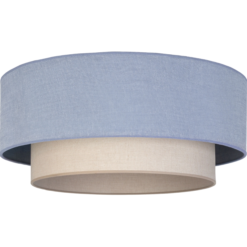 Brilagi - BOHO ECO LED Ceiling Light 1xE27/10W/230V Ø 40 cm blue/cream