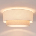 Brilagi - BOHO ECO LED Ceiling Light 1xE27/10W/230V Ø 40 cm cream
