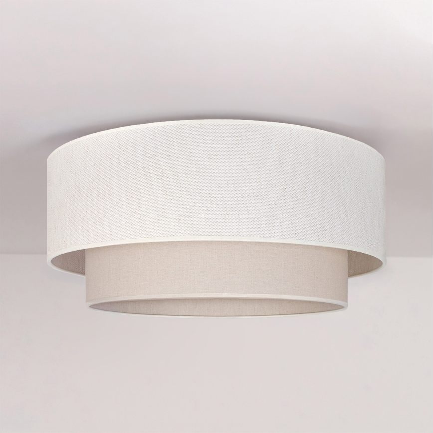 Brilagi - BOHO ECO LED Ceiling Light 1xE27/10W/230V Ø 40 cm cream