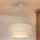 Brilagi - BOHO ECO LED Cord Pendant Light 1xE27/10W/230V Ø 40 cm Cream