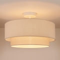 Brilagi - BOHO ECO LED Flush-Mount Chandelier 1xE27/10W/230V Ø 40 cm, Cream