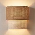 Brilagi - BOHO ECO LED Wall Light 1xE27/10W/230V beige/cream