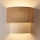 Brilagi - BOHO ECO LED Wall Light 1xE27/10W/230V beige/cream