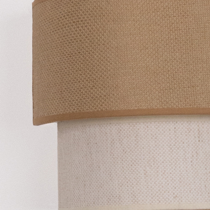 Brilagi - BOHO ECO LED Wall Light 1xE27/10W/230V beige/cream