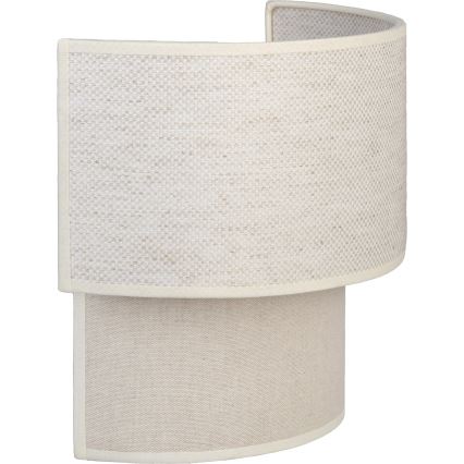 Brilagi - BOHO ECO LED Wall Light 1xE27/10W/230V cream