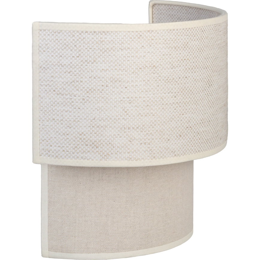 Brilagi - BOHO ECO LED Wall Light 1xE27/10W/230V cream